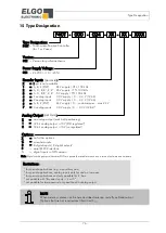 Preview for 76 page of Elgo P40T-002 Series Operating Manual