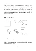 Предварительный просмотр 3 страницы Eli Ezer ECP-9000 Operational Manual