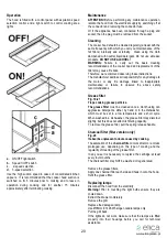 Предварительный просмотр 21 страницы ELICA 8020283036581 Instruction On Mounting And Use Manual