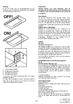 Предварительный просмотр 30 страницы ELICA 8020283036581 Instruction On Mounting And Use Manual