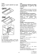 Предварительный просмотр 46 страницы ELICA 8020283036581 Instruction On Mounting And Use Manual