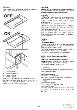 Предварительный просмотр 49 страницы ELICA 8020283036581 Instruction On Mounting And Use Manual