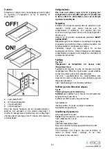 Предварительный просмотр 52 страницы ELICA 8020283036581 Instruction On Mounting And Use Manual