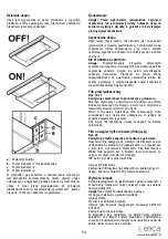 Предварительный просмотр 55 страницы ELICA 8020283036581 Instruction On Mounting And Use Manual