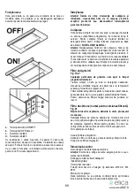 Предварительный просмотр 70 страницы ELICA 8020283036581 Instruction On Mounting And Use Manual