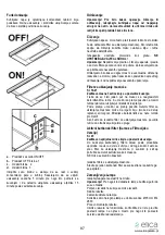 Предварительный просмотр 88 страницы ELICA 8020283036581 Instruction On Mounting And Use Manual