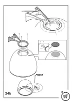 Предварительный просмотр 22 страницы ELICA ALTAIR GRAY/F/50 Instruction On Mounting And Use Manual