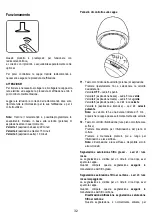 Предварительный просмотр 32 страницы ELICA ALTAIR GRAY/F/50 Instruction On Mounting And Use Manual