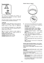 Предварительный просмотр 52 страницы ELICA ALTAIR GRAY/F/50 Instruction On Mounting And Use Manual