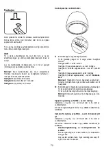 Предварительный просмотр 72 страницы ELICA ALTAIR GRAY/F/50 Instruction On Mounting And Use Manual