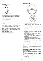 Предварительный просмотр 128 страницы ELICA ALTAIR GRAY/F/50 Instruction On Mounting And Use Manual