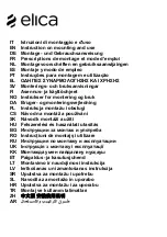 Preview for 1 page of ELICA APLOMB BL/A/60 Instruction On Mounting And Use Manual