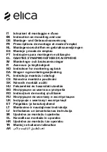 ELICA BLOOM-S DEKT/A/85 Instruction On Mounting And Use Manual preview