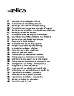 ELICA CA-60-SIL Instruction On Mounting And Use Manual предпросмотр