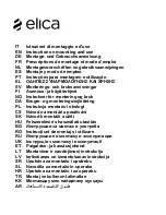 Preview for 1 page of ELICA Ciak Instruction On Mounting And Use Manual