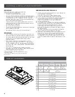 Preview for 4 page of ELICA EAR134S3 Use, Care And Installation Manual