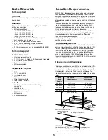 Preview for 5 page of ELICA EAR134SS Use, Care And Installation Manual