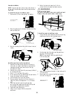 Preview for 8 page of ELICA EAR134SS Use, Care And Installation Manual