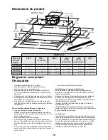 Preview for 16 page of ELICA EAR134SS Use, Care And Installation Manual