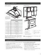 Preview for 5 page of ELICA EAS428S1 Use, Care And Installation Manual