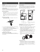 Preview for 22 page of ELICA EAS428S1 Use, Care And Installation Manual