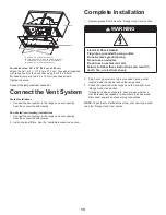 Preview for 10 page of ELICA EAS428SS Installation Instruction Manual