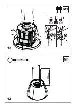 Preview for 14 page of ELICA EASY UX BL MAT/F/50 Instruction On Mounting And Use Manual