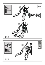 Preview for 22 page of ELICA EASY UX BL MAT/F/50 Instruction On Mounting And Use Manual