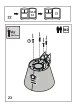 Preview for 23 page of ELICA EASY UX BL MAT/F/50 Instruction On Mounting And Use Manual