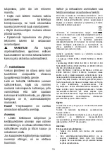 Preview for 73 page of ELICA EASY UX BL MAT/F/50 Instruction On Mounting And Use Manual