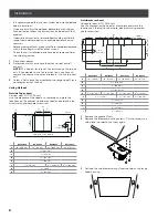 Preview for 8 page of ELICA ECL136S3 Use, Care And Installation Manual