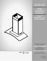 Preview for 1 page of ELICA ECM630S3 Use, Care And Installation Manual