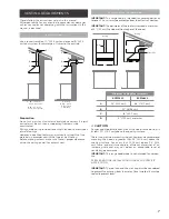 Preview for 7 page of ELICA ECP136SS Use, Care And Installation Manual