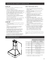 Preview for 13 page of ELICA EFG630S1 Use, Care And Installation Manual