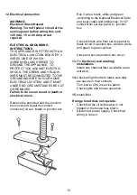 Предварительный просмотр 15 страницы ELICA EGL430 Use, Care And Installation Manual