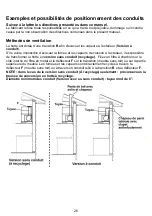 Предварительный просмотр 26 страницы ELICA EGL430 Use, Care And Installation Manual