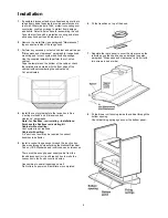 Предварительный просмотр 8 страницы ELICA EGL430SS Use, Care & Installation Manual