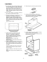 Предварительный просмотр 20 страницы ELICA EGL430SS Use, Care & Installation Manual