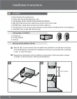 Предварительный просмотр 2 страницы ELICA EPL630SS Installation Instruction Manual