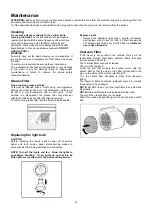 Предварительный просмотр 16 страницы ELICA ESR630SS Use, Care And Installation Manual