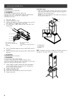 Preview for 8 page of ELICA EVL430S3 Use, Care And Installation Manual