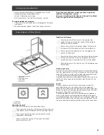 Preview for 9 page of ELICA EVL430S3 Use, Care And Installation Manual