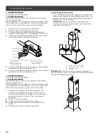 Preview for 18 page of ELICA EVL430S3 Use, Care And Installation Manual