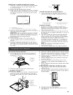 Preview for 27 page of ELICA EVL430S3 Use, Care And Installation Manual