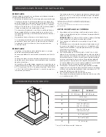 Preview for 27 page of ELICA EVV636S1 Use, Care And Installation Manual