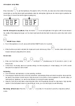 Preview for 11 page of ELICA EWS52SS1 Instruction Manual