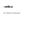 ELICA FS 74710 Instruction On Mounting And Use Manual предпросмотр