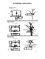 Preview for 7 page of ELICA Fusaro EFS130 Installation Instruction Manual