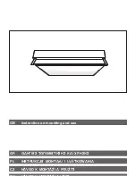 Предварительный просмотр 1 страницы ELICA KREA Instruction On Mounting And Use