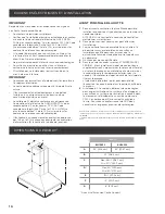 Preview for 16 page of ELICA Leone ELI136S2 Use, Care And Installation Manual